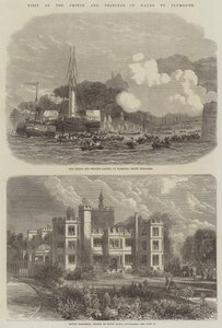 Bezoek van de Prins en Prinses van Wales aan Plymouth